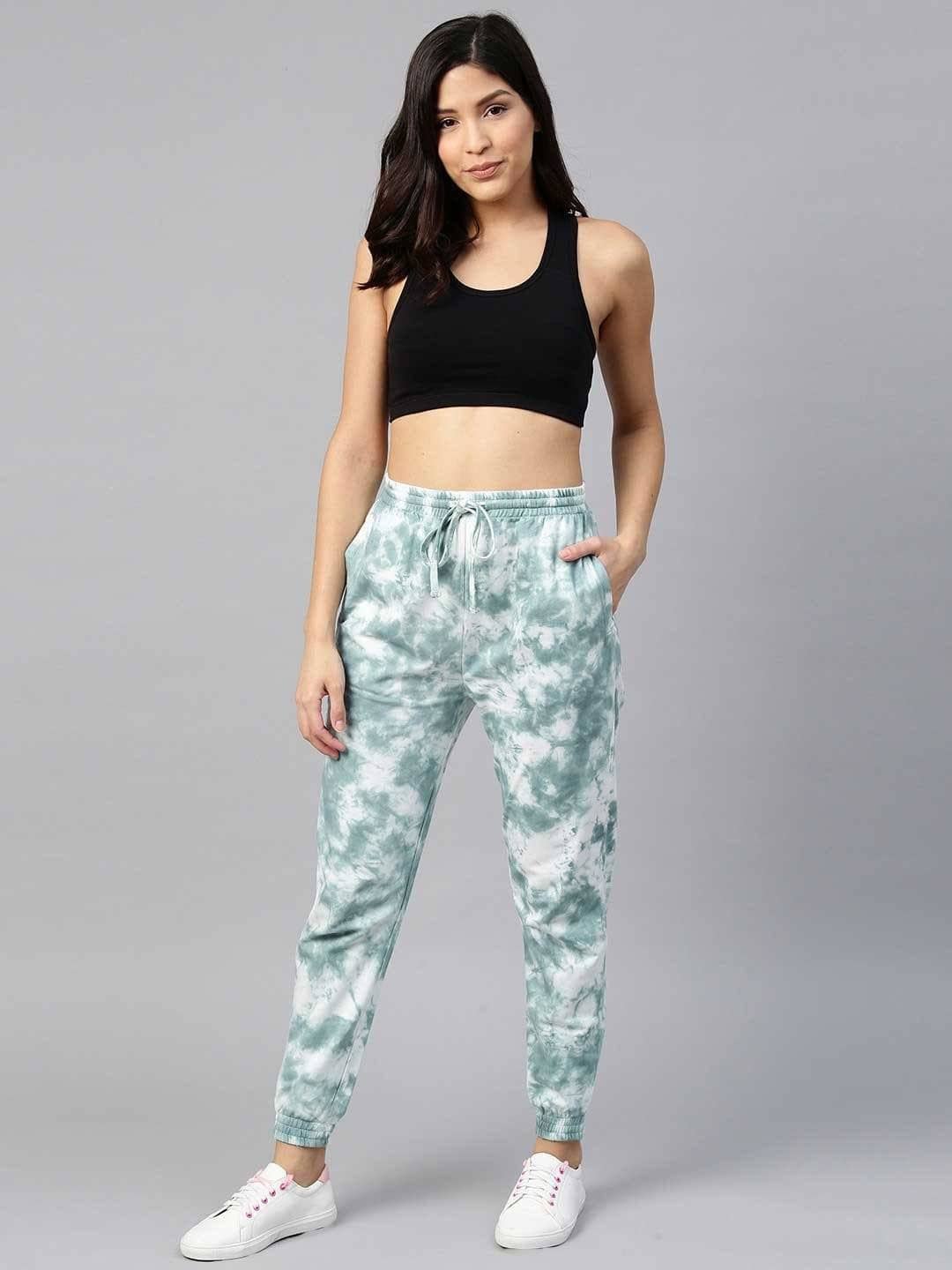 Sage tie dye joggers hot sale